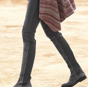 Donald Pliner Naala boots gray suede NEW sz 7